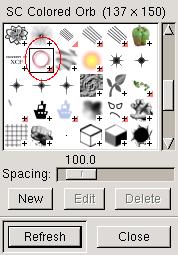 Un nouveau pinceau anim&eacute;